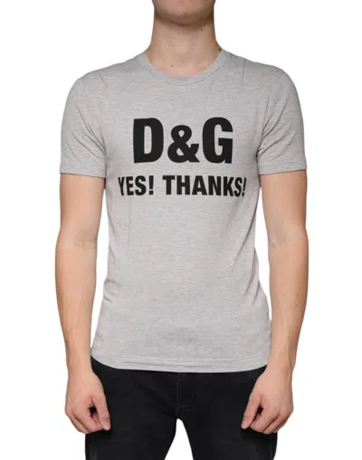 Dolce & Gabbana T-shirts In Gray