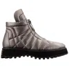 Dolce & Gabbana Gray Nylon Boot In Gray