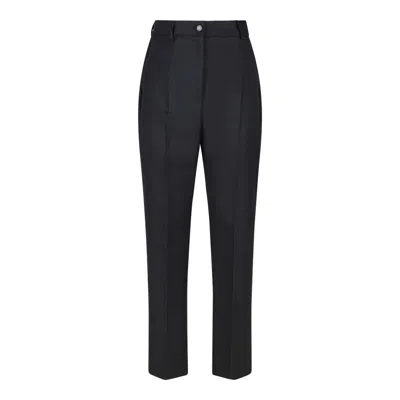 Dolce & Gabbana Gray Wool Trousers