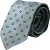 Dolce & Gabbana Green 100% Silk Patterned Adjustable Men Men's Tie In Green