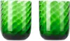 Dolce & Gabbana Green Carretto Water Glass Set In Green
