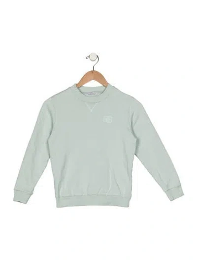 Pre-owned Dolce & Gabbana Kids' Green Casual Sweatshirt