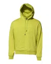 Dolce & Gabbana Green Cotton Hooded Logo Sweatshirt Sweater In Green