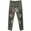 Dolce & Gabbana Cotton Trousers With Pupi Print