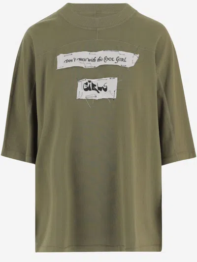 Dolce & Gabbana Green Cotton Jersey T-shirt