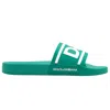 Dolce & Gabbana Portofino Drip Pool Slide Sandals