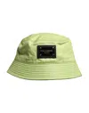 Dolce & Gabbana Green Dg Plaque Wide Brim Bucket Hat