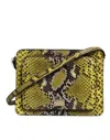 Dolce & Gabbana Green Exotic Leather Dg Plaque Crossbody Clutch Bag