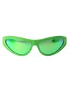 Dolce & Gabbana Green Injected Sunglasses In Green