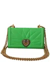 Dolce & Gabbana Elegant Leather Iphone Wallet Case With Women's Chain