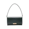 Dolce & Gabbana Marlene Rectangular Shoulder Bag Gold Tone Hardware In Orange