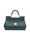 Dolce & Gabbana Women Green Small Sicily Handbag