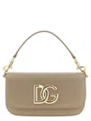 Dolce & Gabbana Grey 3.5 Shoulder Bag In Gray