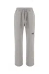 DOLCE & GABBANA DOLCE & GABBANA GREY COTTON PANTS