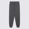 Dolce & Gabbana Grey Cotton Pants In Gray