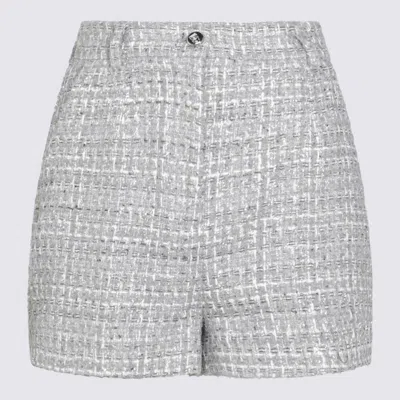 DOLCE & GABBANA DOLCE & GABBANA GREY COTTON SHORTS