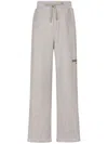 Dolce & Gabbana Logo Print Track Pants In Dark Grey