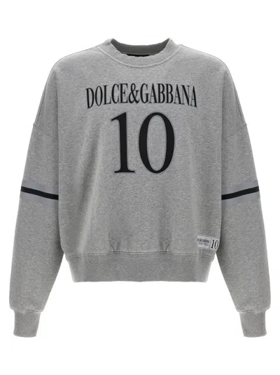 Dolce & Gabbana Grey Logo Sweatshirt