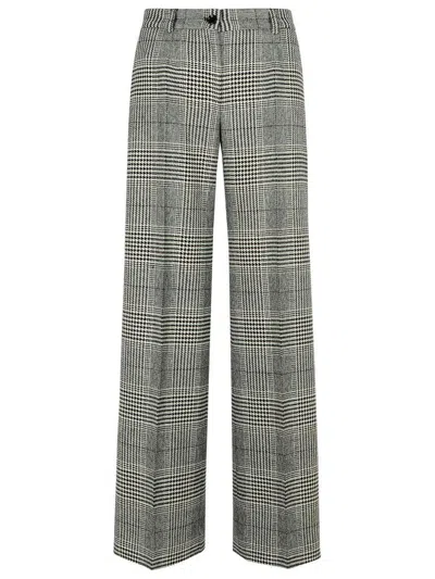 DOLCE & GABBANA DOLCE & GABBANA GREY WOOL BLEND TROUSERS