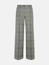 Dolce & Gabbana Grey Wool Blend Trousers In Grey