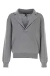 Dolce & Gabbana Wool V-neck Sweater Dg Embroidery In Multi