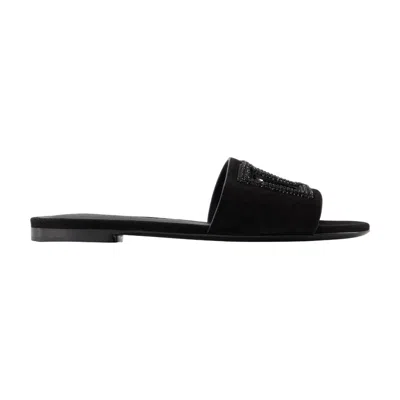 Dolce & Gabbana Gruppo 40 Sandals Dolce&gabbana Leather Black