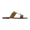 Dolce & Gabbana Gruppo 53 Sandals In Brown