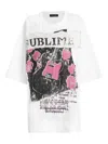 Dolce & Gabbana Guitar-rose Print T-shirt In White