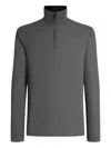 Dolce & Gabbana Half-zip Neck Sweatshirt In Gray