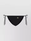 Dolce & Gabbana Logo-plaque Side-tie Bikini Bottom