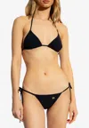 Dolce & Gabbana Halterneck Bikini Top In Black