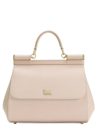 Dolce & Gabbana Hand Bag Sicily Large In Brown