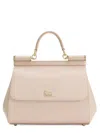 Dolce & Gabbana Large Sicily Hand Bag In Sand