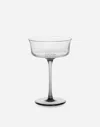 Dolce & Gabbana Hand-blown Murano Champagne Coupe In Multicolor