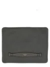 Dolce & Gabbana Charcoal Fabric Clutch In Gray