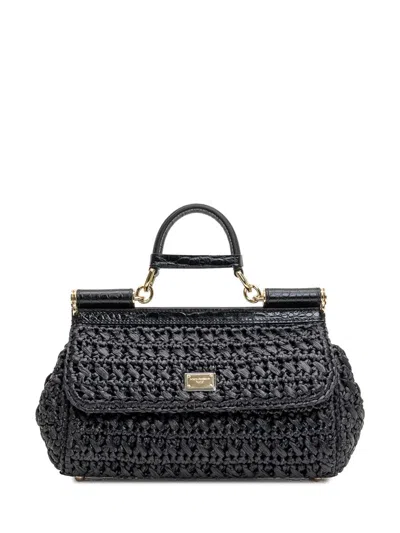 Dolce & Gabbana Hand Held Bag. In Black