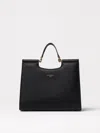 Dolce & Gabbana Small Sicily Calf Leather Tote Bag In Black