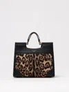 Dolce & Gabbana Double Handle Shoulder Bag In Black