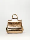 Dolce & Gabbana Handbag  Woman Color Gold In Gold