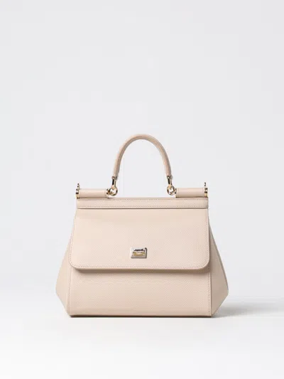 Dolce & Gabbana Dolce&gabbana Handbags Sicily Medium Women Pink/pink Leather Meat In Pink