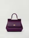 Dolce & Gabbana Large Shoulder Bag Gold-tone Hardware
