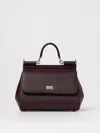 Dolce & Gabbana Handbag  Woman Color Wine In Burgundy