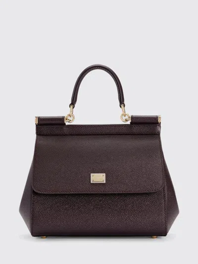 Dolce & Gabbana Handbag  Woman Color Wine In Burgundy