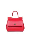 Dolce & Gabbana Handbag From The Sicily Line In Small Size In Pink