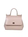 Dolce & Gabbana Handbag From The Sicily Line In Small Size In White