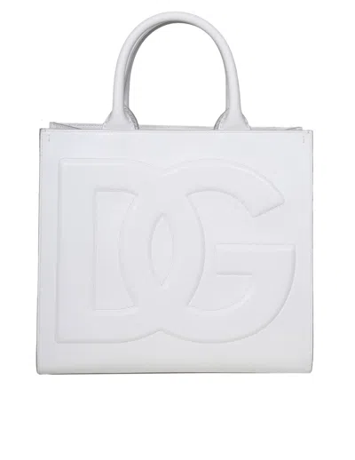 Dolce & Gabbana Handbag In White Leather