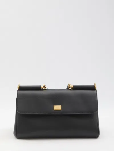 Dolce & Gabbana Handbag My Sicily In Black Leather