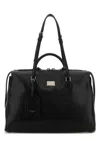 Dolce & Gabbana Vittoria Handbag With Top Handles And Strap In Black