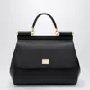 Dolce & Gabbana Stylish Black Top-handle Handbag For Women In Black