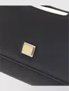 Dolce & Gabbana Hardware Rectangular Clutch Bag In Black